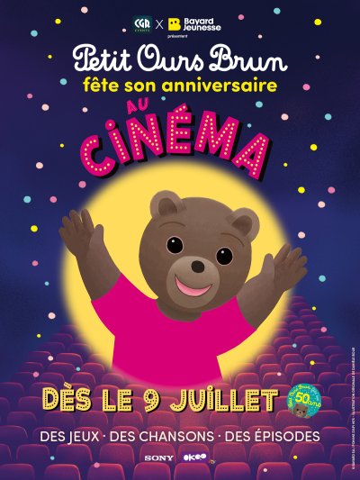 Petit Ours Brun fête son anniversaire au cinéma