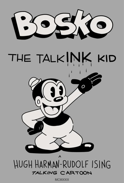 Bosko, The Talk-Ink Kid