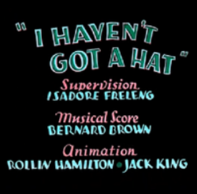 Je n'ai pas de chapeau