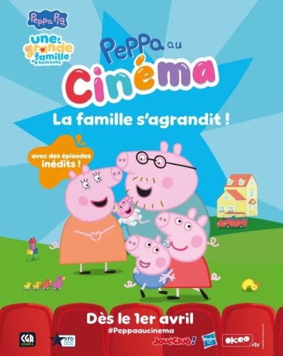 Peppa au cinéma : La famille s’agrandit !